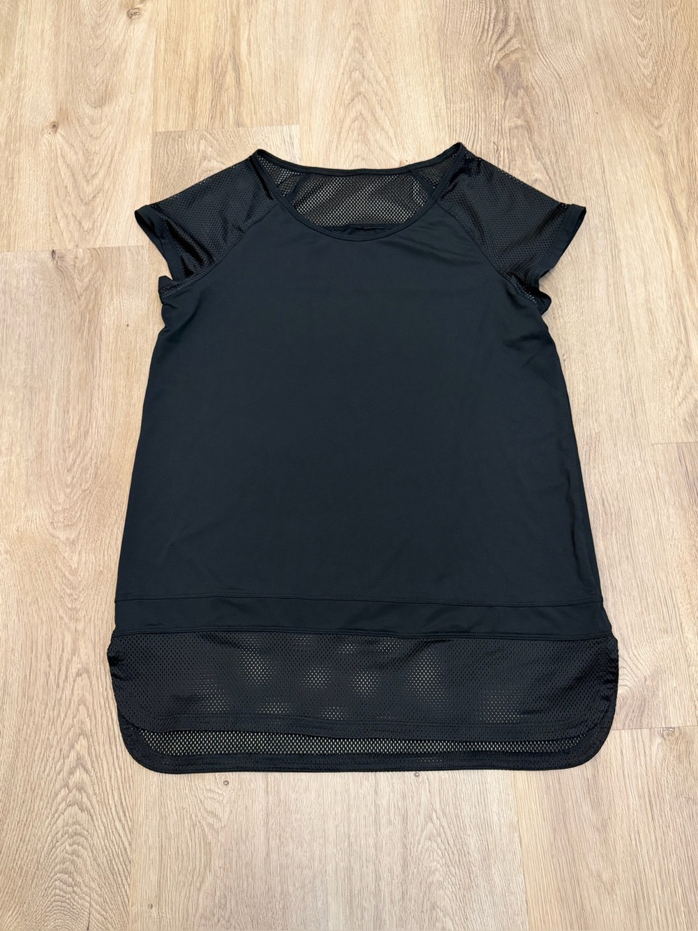 C9 Champion Black Mesh Panel Athletic Tee